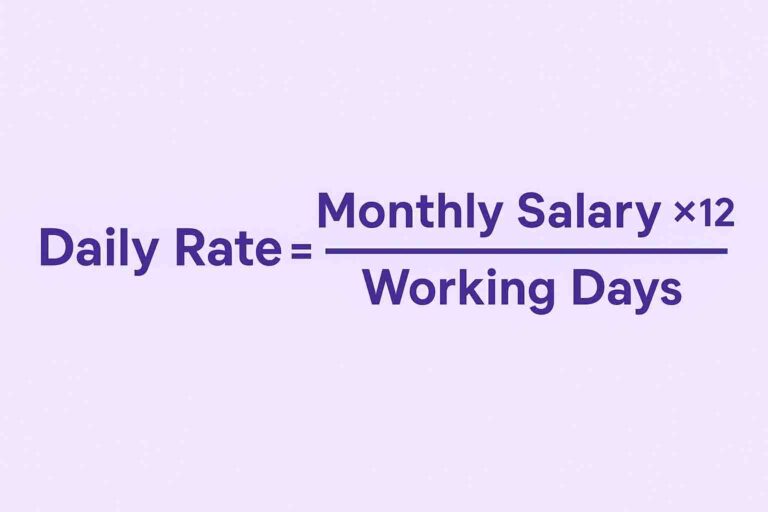Daily Rate Computation Formula