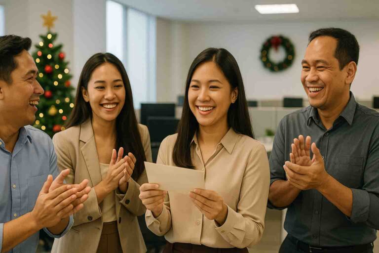 Employees receiving 13th month pay