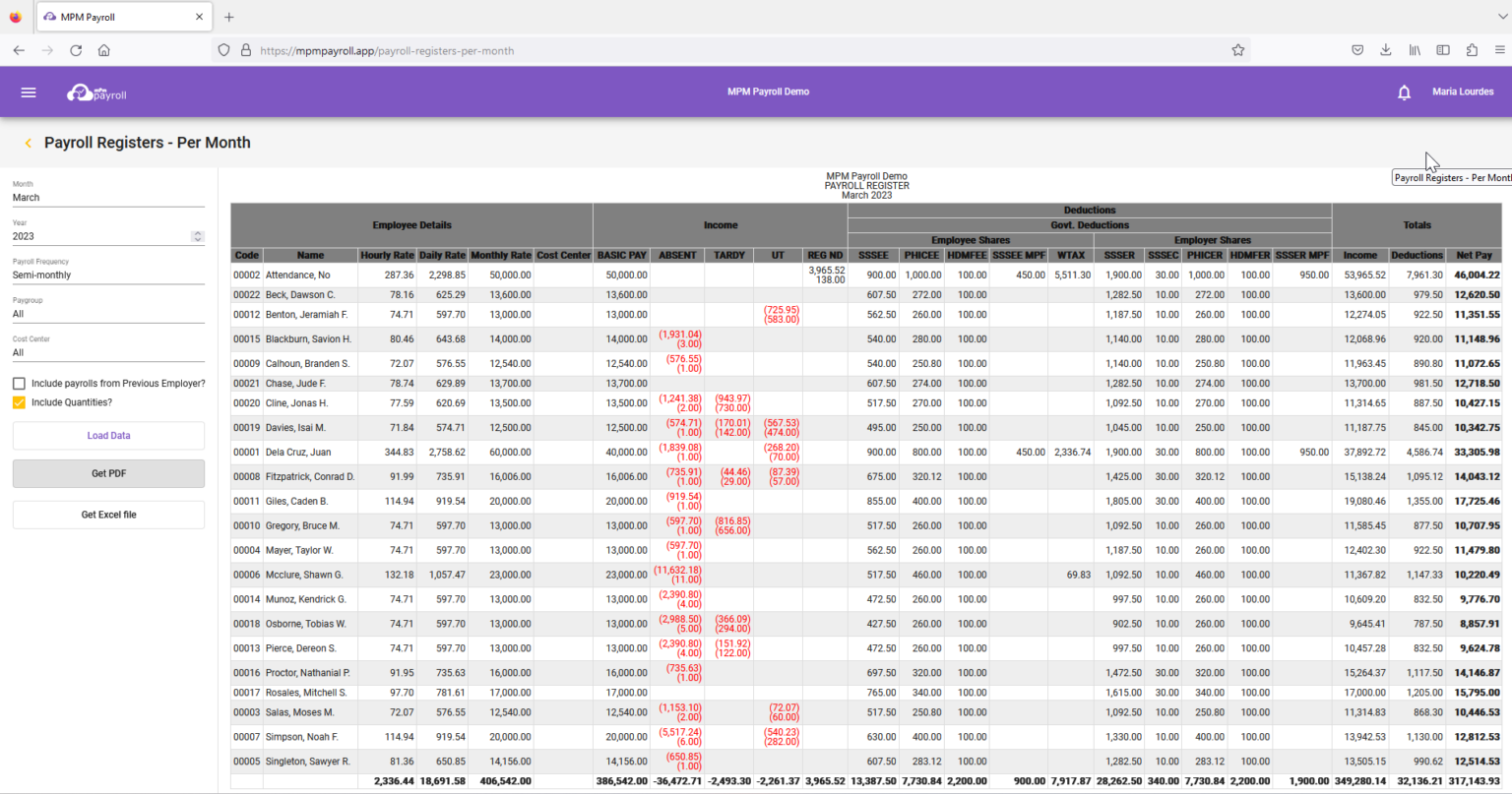 BIR Form 1601C Monthly Withholding Tax on Compensation