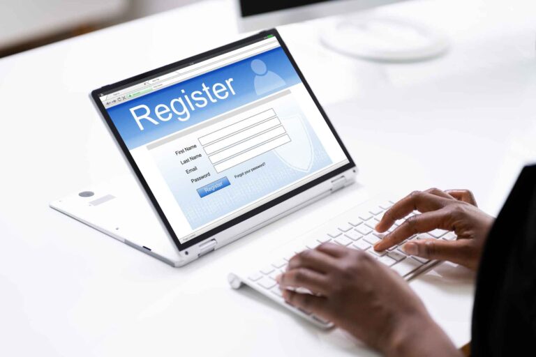 register as self-employed or freelancer