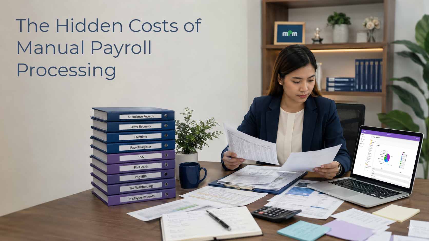 hidden costs of manual payroll processing