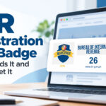 bir registration seal badge